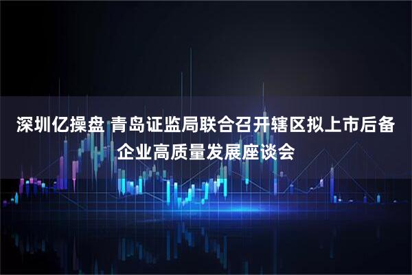 深圳亿操盘 青岛证监局联合召开辖区拟上市后备企业高质量发展座谈会
